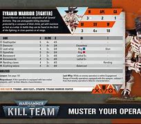 Image result for Kill Team Roster Sheet