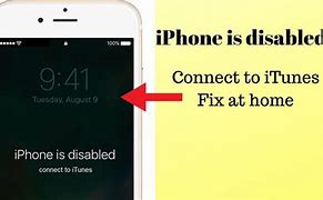 Image result for iPhone 6 Is Disabled Connect to iTunes
