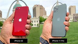 Image result for Scale Photo of iPhone SE with iPhone1 1 Pro