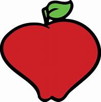 Image result for Red Apple Cartoon