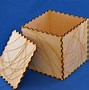 Image result for 3D Laser-Cut Templates Wood Box