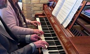 Image result for Two People Playing Piano