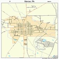 Image result for Google Map Mercer PA