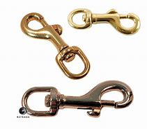 Image result for Brass Bolt Snap Hooks