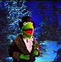 Image result for Kermit the Frog with Christmas Tree