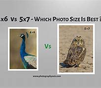Image result for 5 by 7 vs 4 by 6