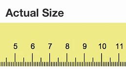 Image result for Two Inches Actual Size