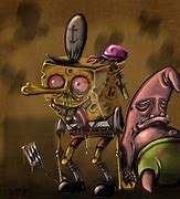 Image result for Creepy Spongebob