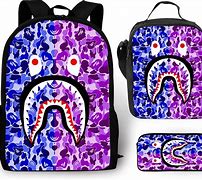 Image result for BAPE Backpack for Youth