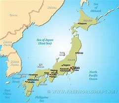 Image result for Japan Land Map
