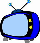 Image result for Blue TV Clip Art