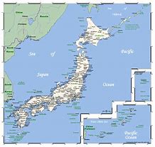 Image result for Map of Japan in English