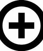 Image result for Symbol with Cross in a Circle Part Filled In