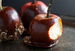 Image result for Halloween Caramel Apples