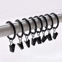 Image result for Curtain Rod with Clips