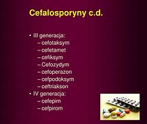 Image result for cefalosporyny