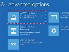 Image result for System Restore Windows 10 to Earlier Date