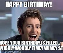 Image result for Doctor Who Birthday Meme