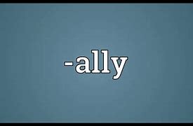 Image result for Ally Synonym