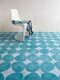 Image result for turquoise cement floors