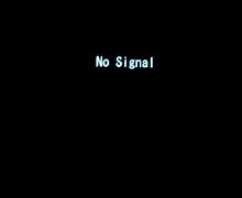 Image result for No Signal Black Background