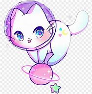 Image result for Anime Space Cat