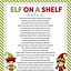 Image result for Elf On the Shelf Poem Ideas