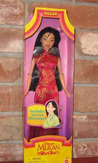 Image result for Mattel Disney Mulan Barbie Doll Dress