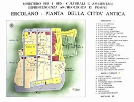 Image result for Map of Pompeii and Herculaneum