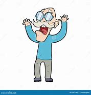 Image result for Old Man with Glasses Cartoon