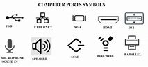 Image result for Computer Port Symbols