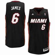 Image result for LeBron James Miami Heat Jersey