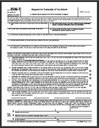 Image result for IRS Form 4506-T Printable