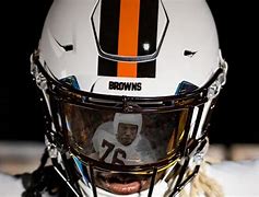 Image result for Cleveland Browns White Helmet