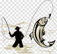 Image result for Fly Fishing Rod Silhouette Clip Art