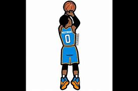 Image result for Russell Westbrook Cartoon