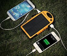 Image result for Solar Rechargeable Power Pack