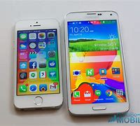 Image result for Galaxy S5 vs iPhone 6