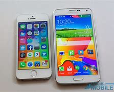 Image result for Galaxy S5 vs iPhone 5C