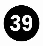 Image result for Number 39 High Logo