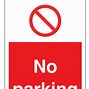 Image result for No-Parking Reserved Signs