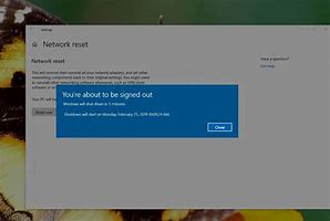 Image result for Network Reset in Windows 10