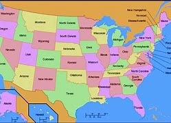 Image result for Map of 50 States USA