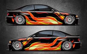 Image result for Real Flame Vinyl Car Graphics