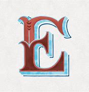 Image result for Letter E Simle Design