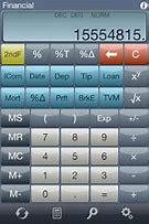 Image result for iPhone Calculator