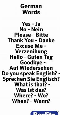 Image result for German Language Phrases