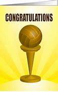 Image result for Congratulations Volleyball Trophy