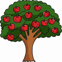 Image result for Cute Apple Tree Clip Art