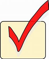 Image result for Red Check Mark Box